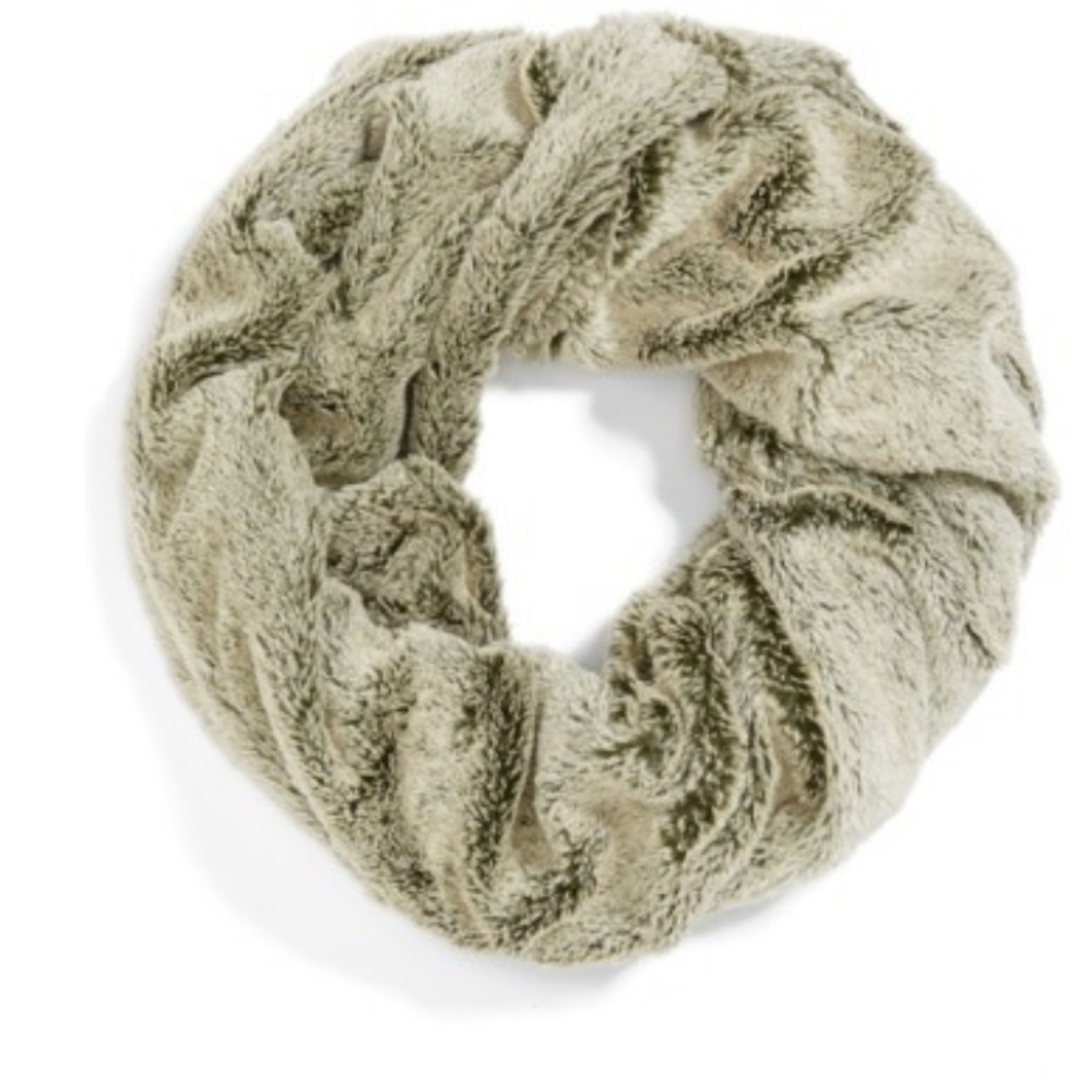 BP. Faux fur infinity scarf